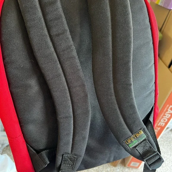 Red and Orange Backpack - Picture 2 of 5